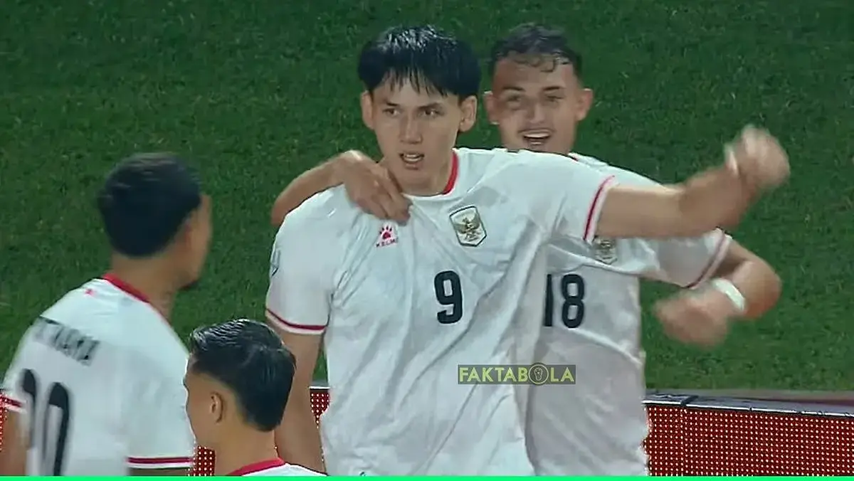 Debut Manis Mitchell Baker, Langsung Brace di Babak Pertama Lawan Kamboja