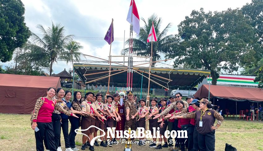 SMPN 1 dan SMPN 2 Abang Boyong Piala Bupati Karangasem di LT-III Pramuka