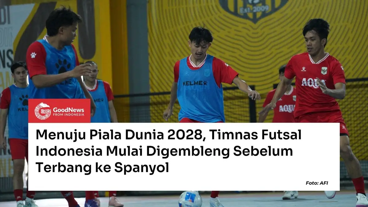 Menuju Piala Dunia 2028, Timnas Futsal Indonesia Mulai Digembleng Sebelum Terbang ke Spanyol
