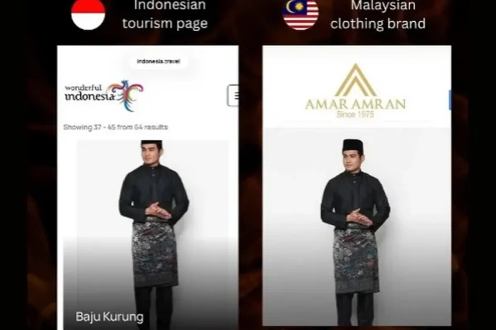 Situs Resmi Pariwisata Indonesia Gunakan Foto Brand Pakaian Malaysia, Netizen Pertanyakan Profesionalitas Kemenpar