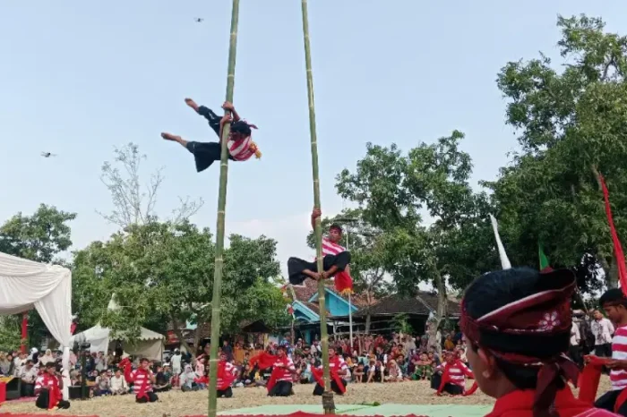 Tradisi Pojhien Warnai Pencanangan Desa Karanganyar sebagai Desa Budaya di Bondowoso | beritajatim.com