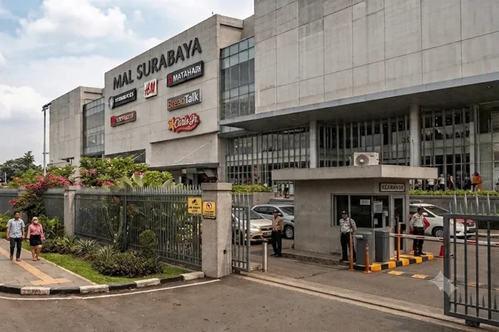 Viral Pagar Besi di Mall Surabaya, Ternyata Ada Dampaknya bagi Pengunjung | beritajatim.com